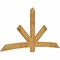 Ekena Millwork Alberta Rough Sawn Timber Gable Bracket, Western Red Cedar, 96"W x 48"H x 2"D x 6"F, 12/12 Pitch GBW096X48X0206ALB00RWR - alternate 3